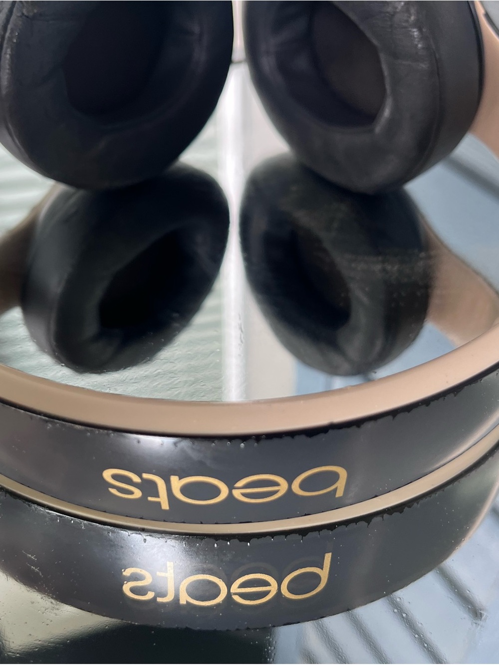 Beats by Dre Over-Ear Headphones - Black with Gold Logo